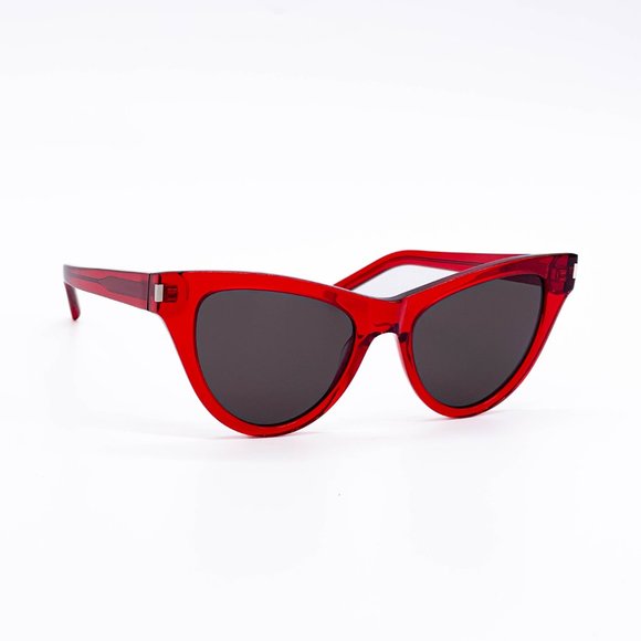 NEW SAINT LAURENT SL425 005 CAT EYE SUNGLASSES SL 425 RED display picture 3